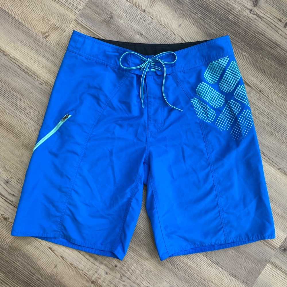 Columbia Men’s Boardshorts blue size 36 surf swim pool beach